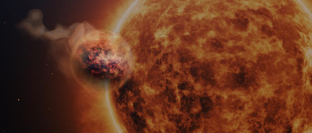 James Webb Space Telescope entdeckt Wasserdampf, Schwefeldioxid und Sandwolken in der Atmosphäre eines nahen Exoplaneten.