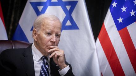US-Präsident Joe Biden hat so seine liebe Not mit Benjamin Netanjahu. Israels Premier lässt nicht mit sich reden.