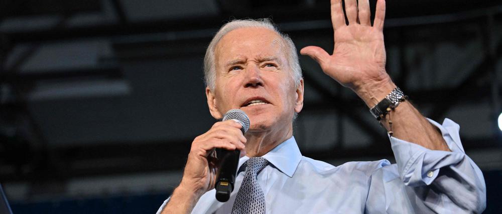 US-Präsident Joe Biden hat strenge Subventionsauflagen eingeführt.