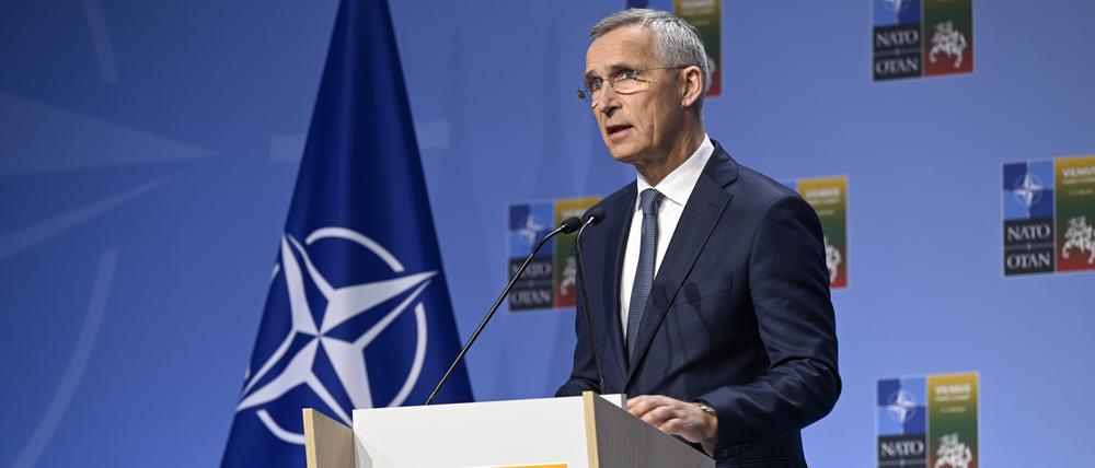 Nato-Generalsekretär Jens Stoltenberg.