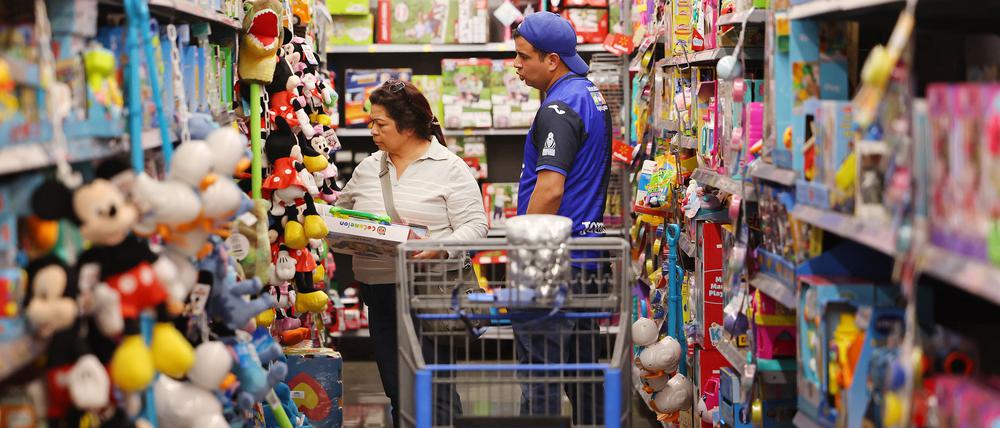 Auch Riesen-Supermärkte wie Walmart investieren derzeit massiv in neue Läden.