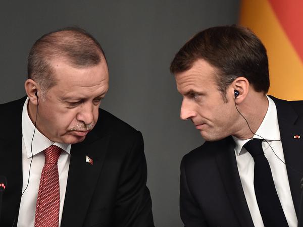 Macron erklärte, Frankreich und die Türkei hätten „gemeinsam gewaltige Herausforderungen zu bewältigen“ (Archivbild)