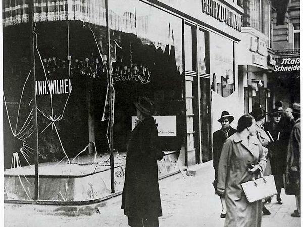 In der Pogromnacht wurde es zerstört: das jüdische Geschäft: "Beleuchtungshaus des Westens, Wilhelm Philippi"