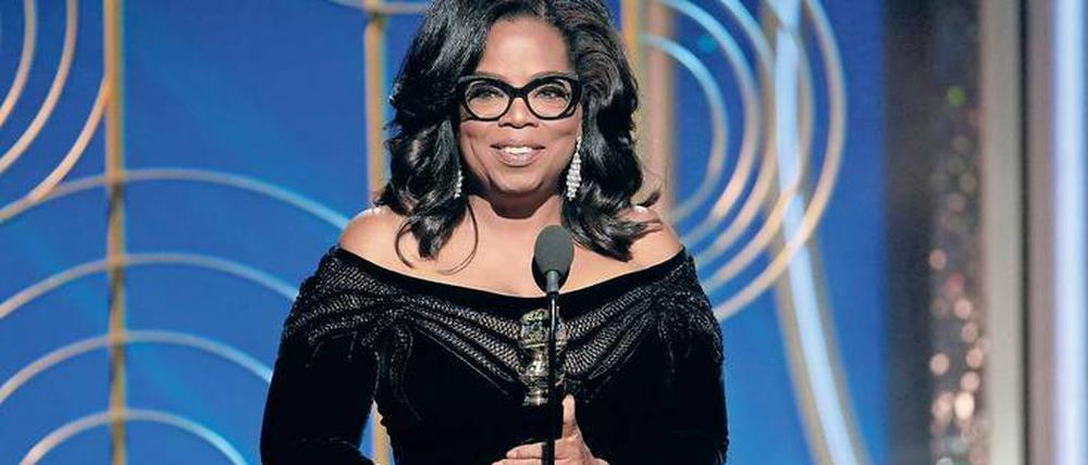 Oprah Winfrey wurde mit dem Cecil B. DeMille Award für ihr Lebenswerk geehrt. 