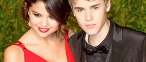 Junges Glück. Selena Gomez und Justin Bieber.