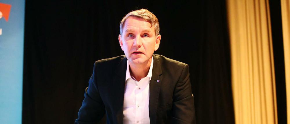Björn Höcke, AfD-Fraktionsvorsitzender im Thüringer Landtag. 