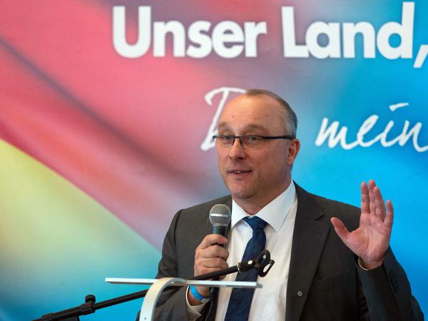 Jens Maier ist stolz darauf, dass ihn Parteikollegen als „kleinen Höcke“ bezeichnen. 