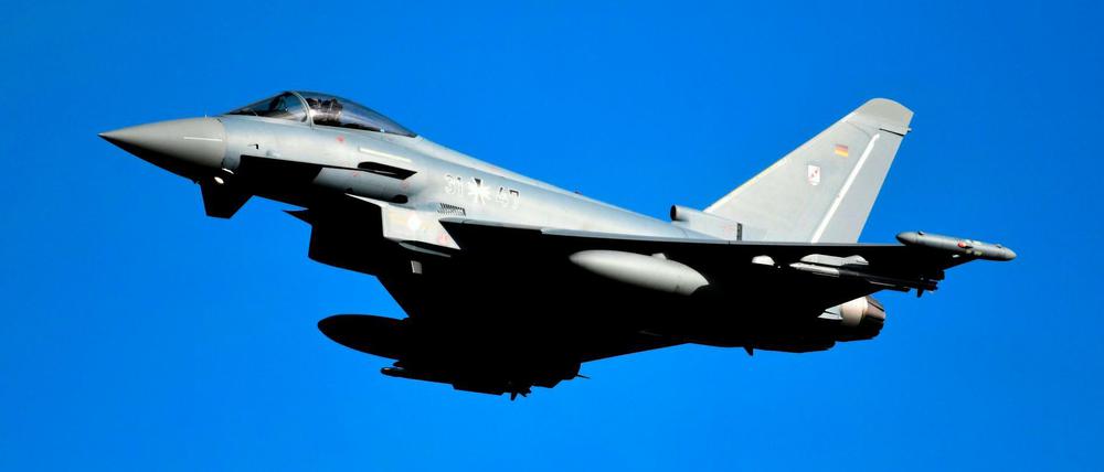 Der Eurofighter ist europäisches Gemeinschaftsprojekt und wird trotz des Exportstopps im Jemen eingesetzt.
