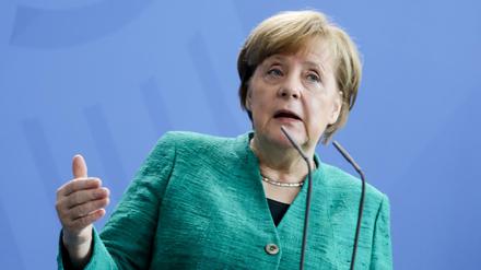 Bundeskanzlerin Merkel dankte den an der Freilassung Beteiligten, erinnerte aber gleichzeitig an die noch in der Türkei inhaftierten Deutschen.
