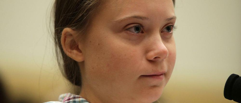 Sie hat eine ganze Generation mobilisiert: Greta Thunberg am Donnerstag in Washington D.C. 