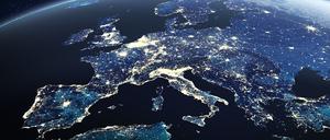 Die EU will mit einem Satellitenverbund sichere Kommunikation für Unternehmen und Bürger gewährleisten (symbolbild).