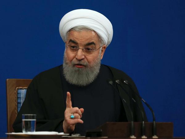 Der iranische Präsident Hassan Ruhani hat in Syrien viel investiert.