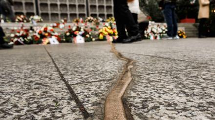 Gedenken an die Opfer des Anschlags vom Breitscheidplatz: Das Mahnmal „Goldener Riss“ 