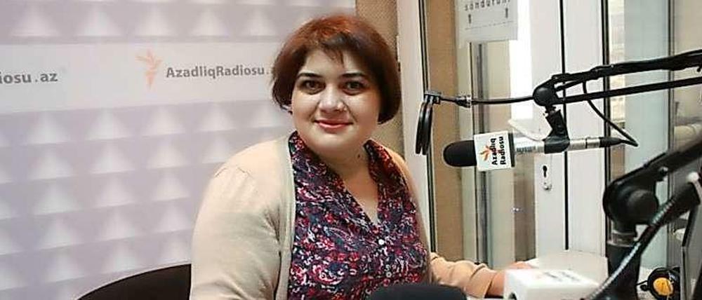 Khadija Ismayilova, aserbaidschanische Journalistin. 