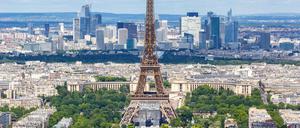 Der Eiffelturm in Paris (Symbolbild). 