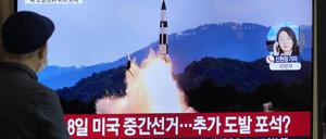 Nordkorea hat in diesem Jahr schon mehr als 50 Raketen abgefeuert (Symbolbild).