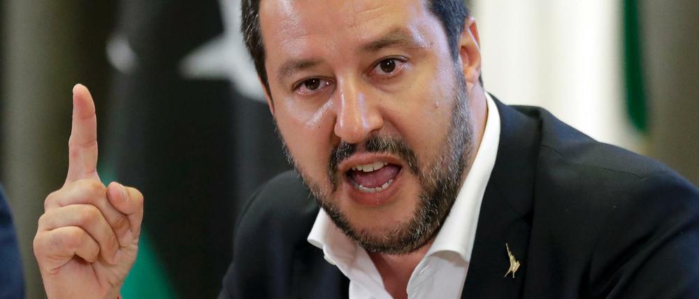 Italiens Innenminister Matteo Salvini 