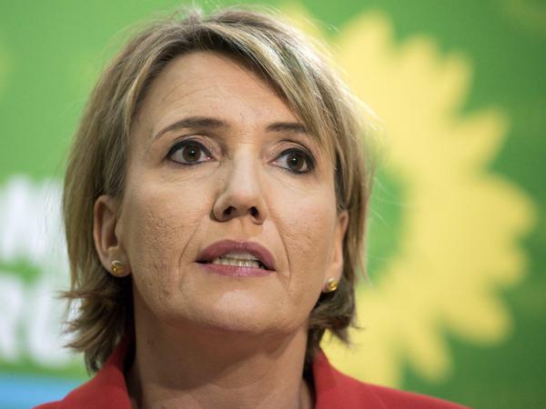 Kritik an der Einigung der Union: Simone Peter, Bundesvorsitzende der Partei Bündnis 90/Die Grünen