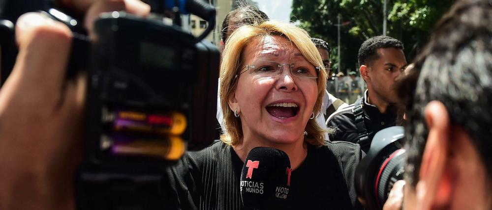 Generalstaatsanwältin Luisa Ortega gilt in Venezuela als wichtigste Gegenspielerin von Staatschef Maduro.