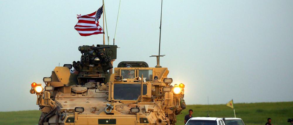 US-Truppen in Syrien werden abgezogen.