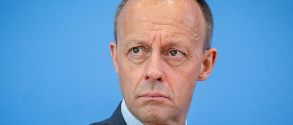 Der frühere Unionsfraktionschef Friedrich Merz (CDU).