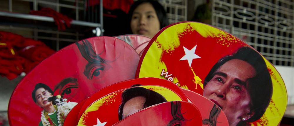Die Partei von Aung San Suu Kyi, die NLD, hat die Wahl in Myanmar gewonnen. 