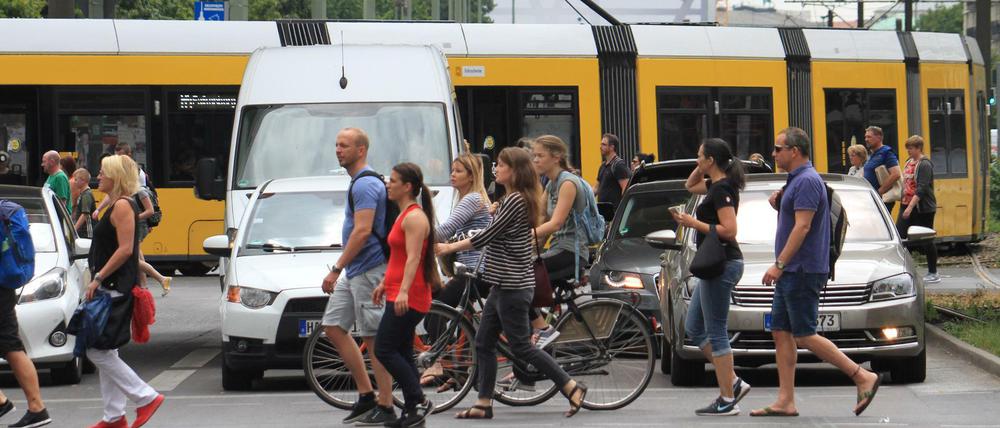 Die öffentliche Brutalisierung kann man vor allem im Großstadtverkehr beobachten. 