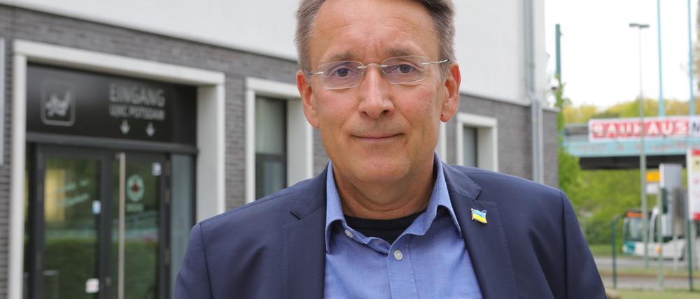 Pete Heuer (SPD) ist Vorsitzender der Stadtverordnetenversammlung.