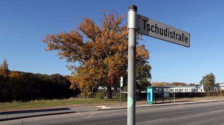An der Tschudistraße würde der neue Radweg verlaufen.