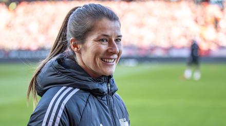 Marie-Louise Eta ist seit November Co-Trainerin der Bundesliga-Mannschaft beim 1. FC Union Berlin.