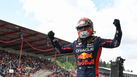 Max Verstappen feierte seinen achten Sieg in Serie.