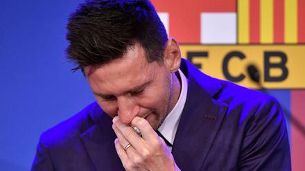 Trennungsschmerz. Nach 21 Jahren verlässt Lionel Messi den FC Barcelona. Der letzte Auftritt fiel schwer. Nicht nur ihm.