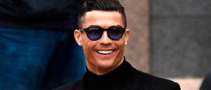 Hat gut lachen. Cristiano Ronaldo hat einen kleinen Erfolg verbucht.