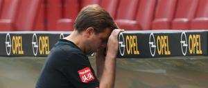 Brett vorm Kopf. Werder Bremen und Trainer Florian Kohfeldt machten am Samstag in Mainz eine weitere schmerzhafte Erfahrung.