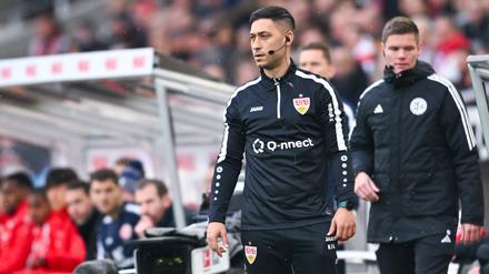 Co-Trainer Malik Fathi erlebt mit dem VfB Stuttgart eine sehr erfolgreiche Saison.