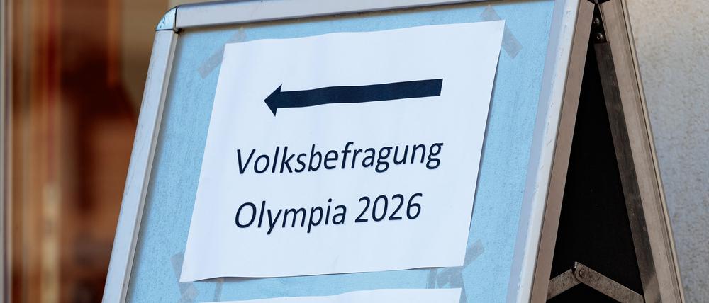 Zwei Stimmen gefragt. Die Abstimmung über Olympia fand parallel zur Nationalratswahl in Österreich statt.