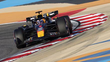 Max Verstappen war am Ende der Qualifikation von Bahrain dann doch wieder der Schnellste.