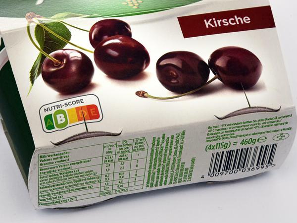 Auf manchen Produkten wie diesem Joghurt ist der Nutri Score schon jetzt zu finden. 