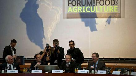 69 Agrarminister aus aller Welt trafen sich in Berlin, um über den Hunger in der Welt zu beraten