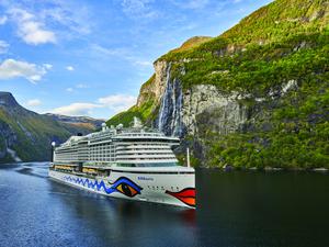 Mit dem Schiff durch Norwegen: Skandinavien ist beliebt bei den Aida-Gästen.