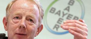 Guter Dinge war Bayer-Chef Dekkers am Freitag bei der Vorlage der Bilanz des Konzerns in Leverkusen. 