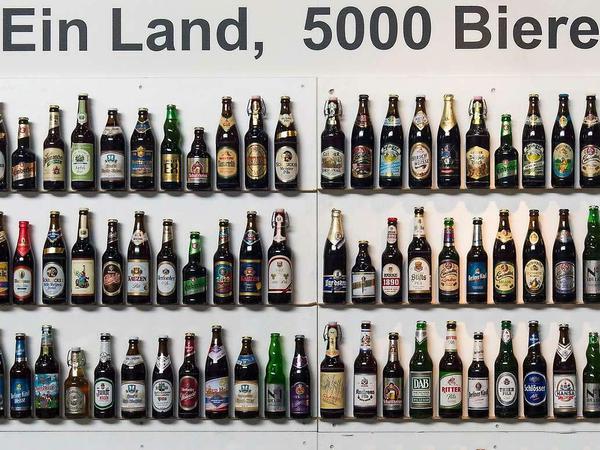 Auf der Grünen Woche präsentierte der Brauerbund die Vielfalt des Bieres.