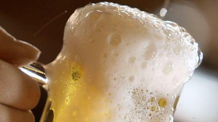 Das perlt. Der Bierabsatz stieg 2014 um eine Million Hektoliter. 
