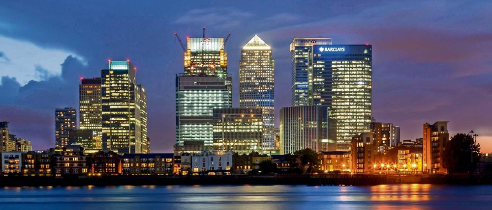 Noch haben fast alle Großbanken einen Sitz in London. Doch tritt Großbritannien aus der EU aus, könnte die Institute etliche Jobs verlagern.