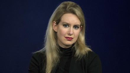 Elizabeth Holmes, damals Chefin von Theranos, auf einem Archivbild von 2015