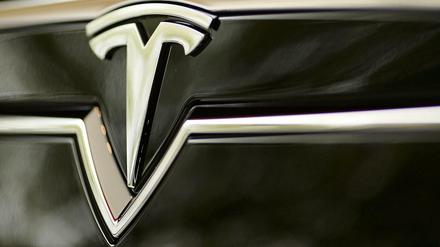 Das Tesla-Logo.