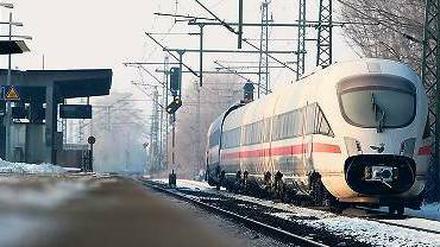 Ärger vom Monopolisten. „Das machen wir nicht mit“, heißt es bei der Bahn. Sie streitet gemeinsam mit der französischen SNCF. Foto: dpa