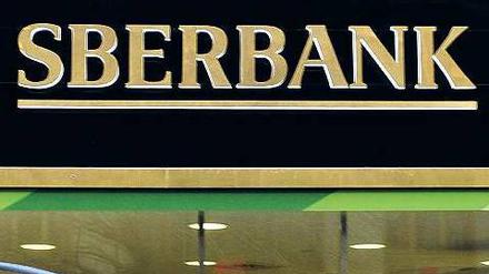 Krisenverlierer. Die russischen Finanzinstitute – hier eine Filiale der Sberbank in Prag – sind besonders hart von den Sanktionen der EU getroffen.