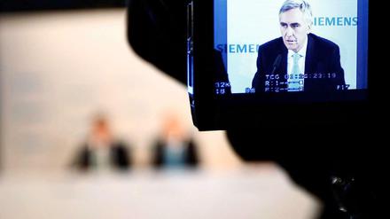 Siemens-Chef Peter Löscher steht auf der Hauptversammlung im Fokus.