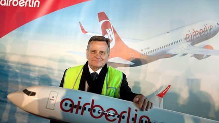 Hartmut Mehdorn - seit September 2011 leitete er Air Berlin.